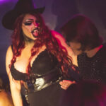 Little Rock Drag Queen Arraya Sunshine performs at Stormey Weathers' bimonthly Drag show Titties and Queers in the Capitol of Drag in Little Rock Arkansas at Club Sway